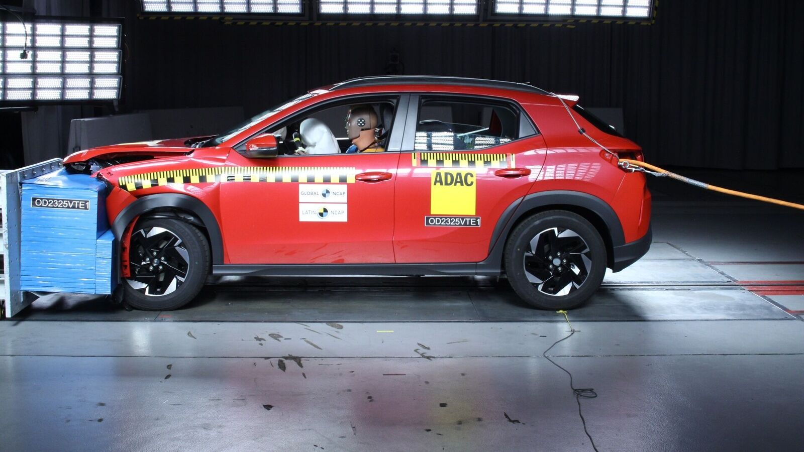Volkswagen Tera scores 5 stars in Latin NCAP crash test Volkswagen Tera scores 5 stars in Latin NCAP crash test