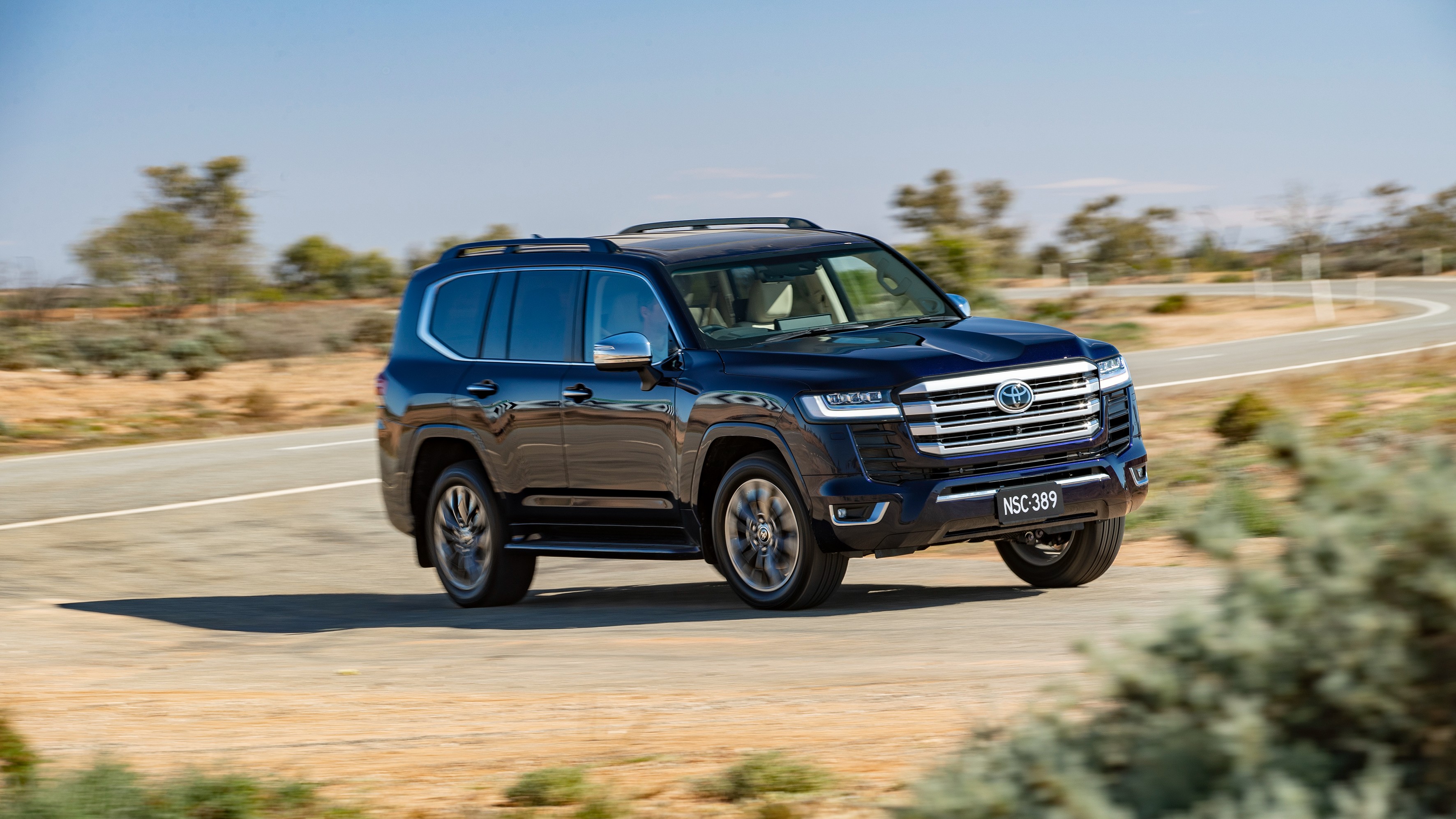 The new Land Cruiser 300 Hybrid uses a 3.5-litre twin-turbo V6 petrol engine paired with an electric starter motor generator in a parallel hybrid arrangement tuned for a combined output of 451 bhp and 790 Nm Toyota Land Cruiser 300 Hybrid