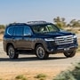 The new Land Cruiser 300 Hybrid houses a 3.5-litre twin-turbo V6 petrol engine. 
