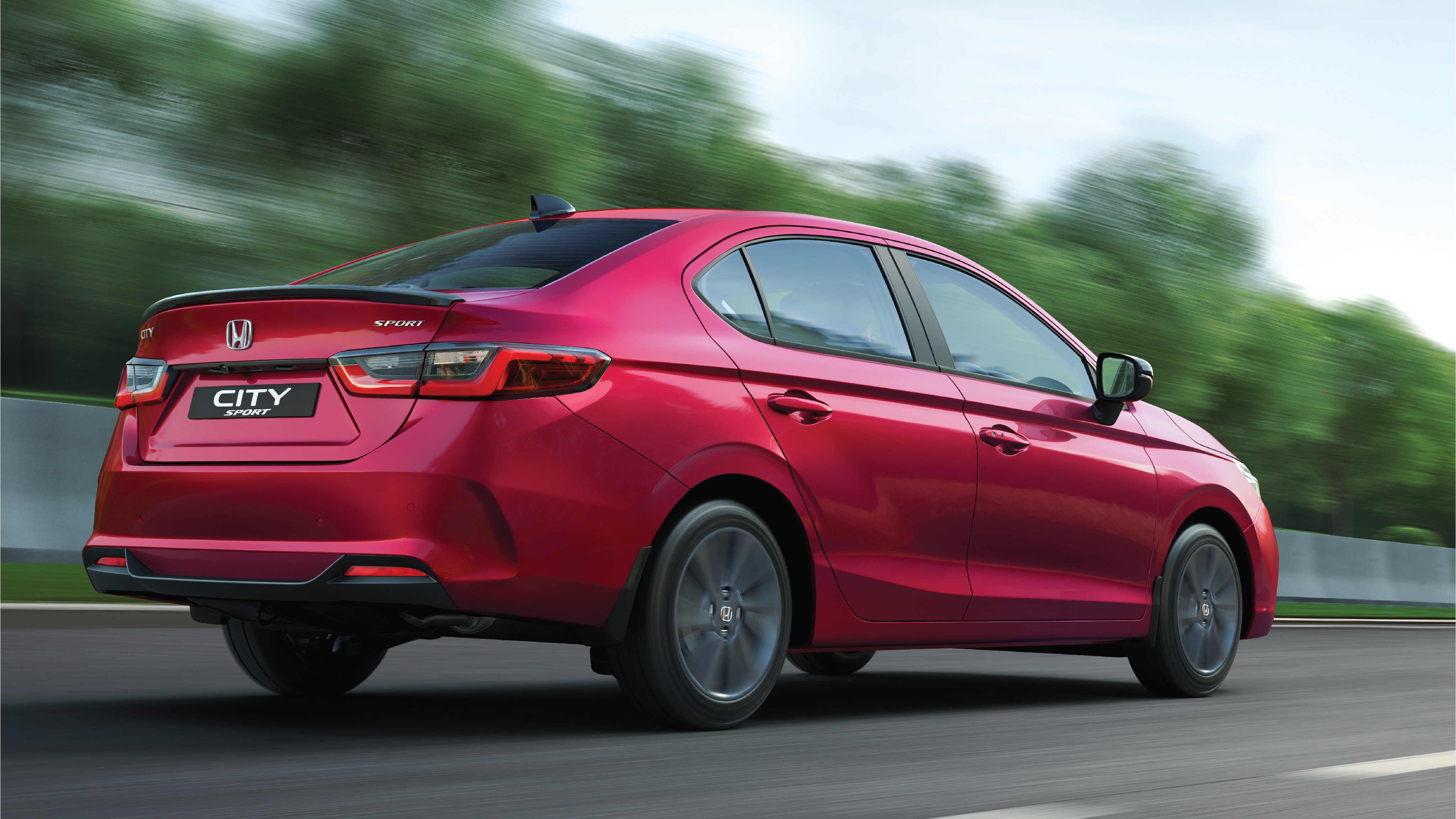 The Honda City Sport Edition will be available in limited numbers and is offered only with the automatic transmission Honda City Sport Edition