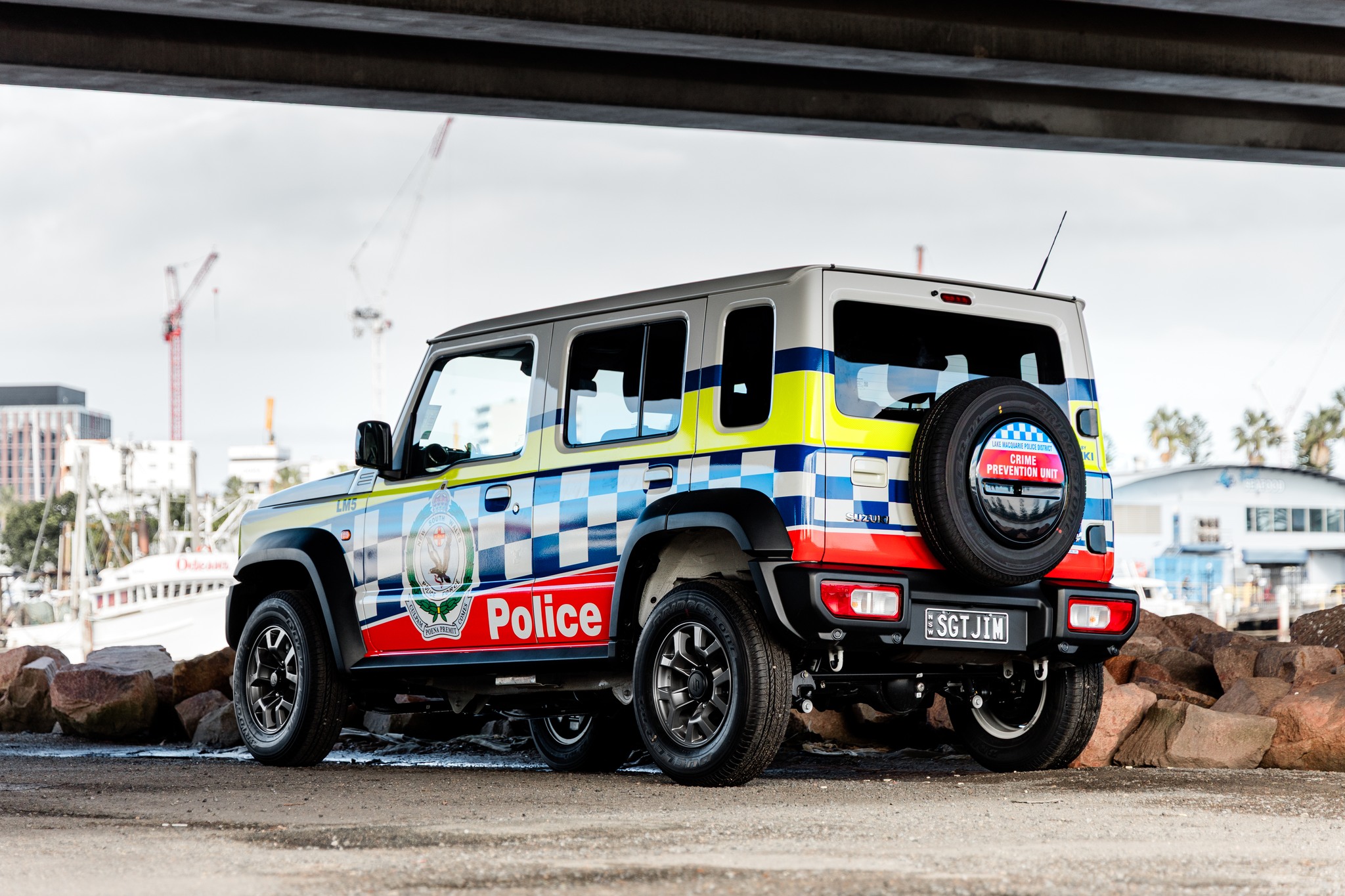 The Suzuki Jimny for Australia Packs The Familiar 1.5-Litre Naturally Aspirated Four-Cylinder Petrol Engine, Paired with a 4-Speed Torque Converter Suzuki Jimny Australian Police Force