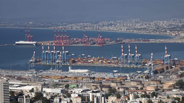 Haifa port