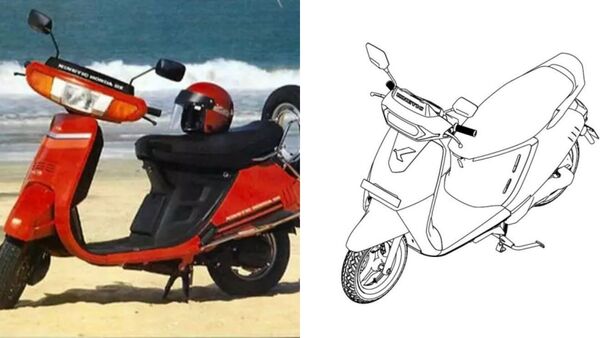Kinetic Honda Scooter Patent