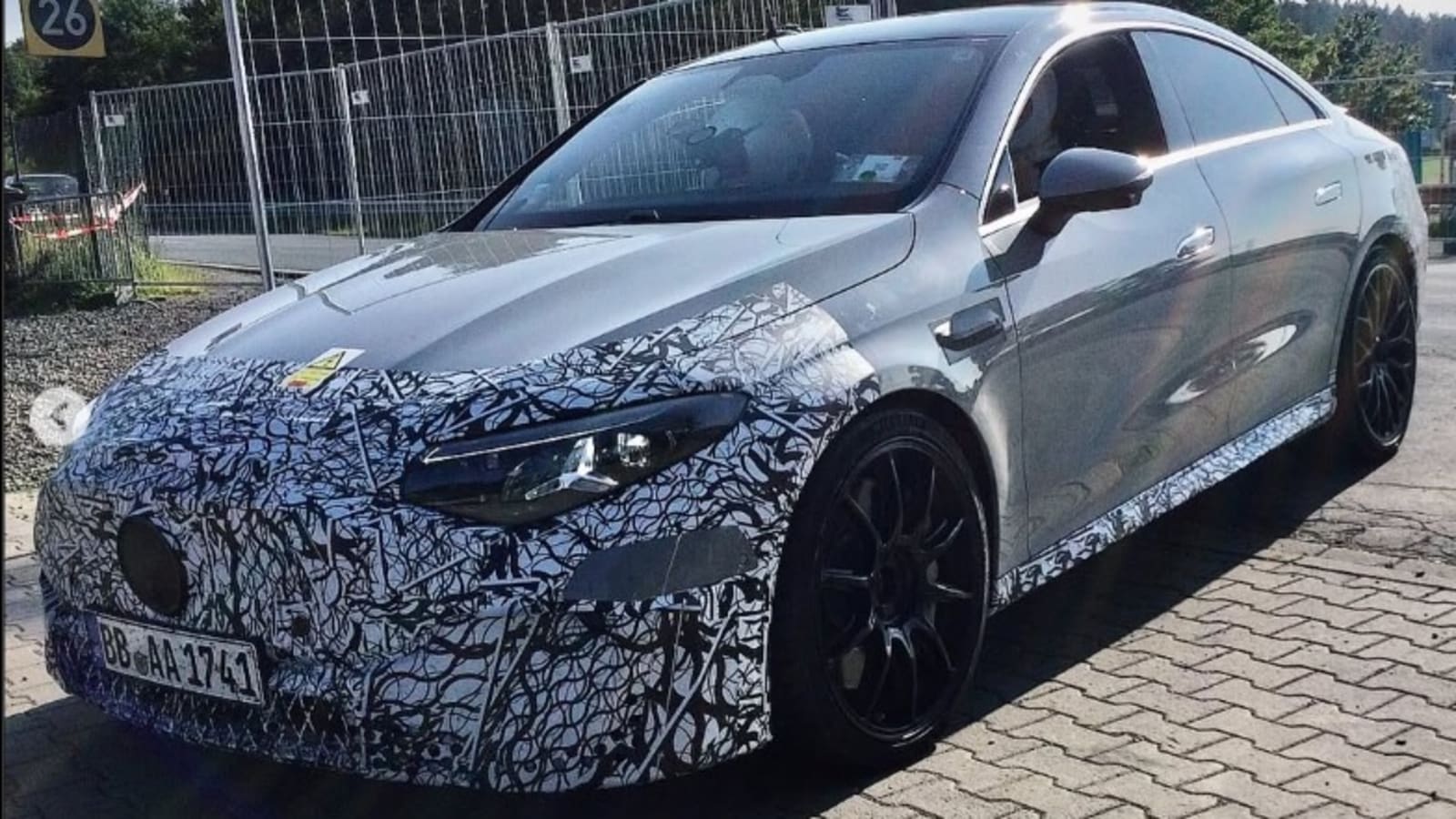 Mercedes-AMG CLA EV spied with minimal camouflage internationally. Take a peek… Mercedes-AMG CLA EV spied with minimal camouflage internationally. Take a peek…