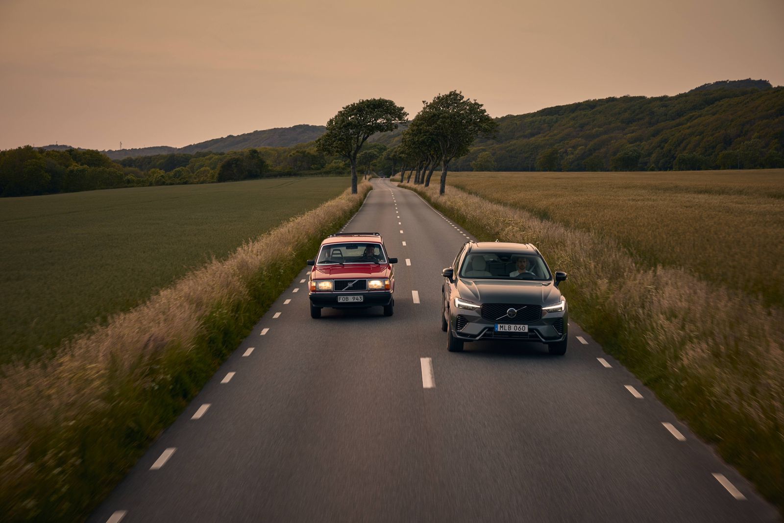 The Volvo 240 was an estate, while the XC60 is an SUV. Both are seen as fantastic family cars Volvo XC60 Volvo 240