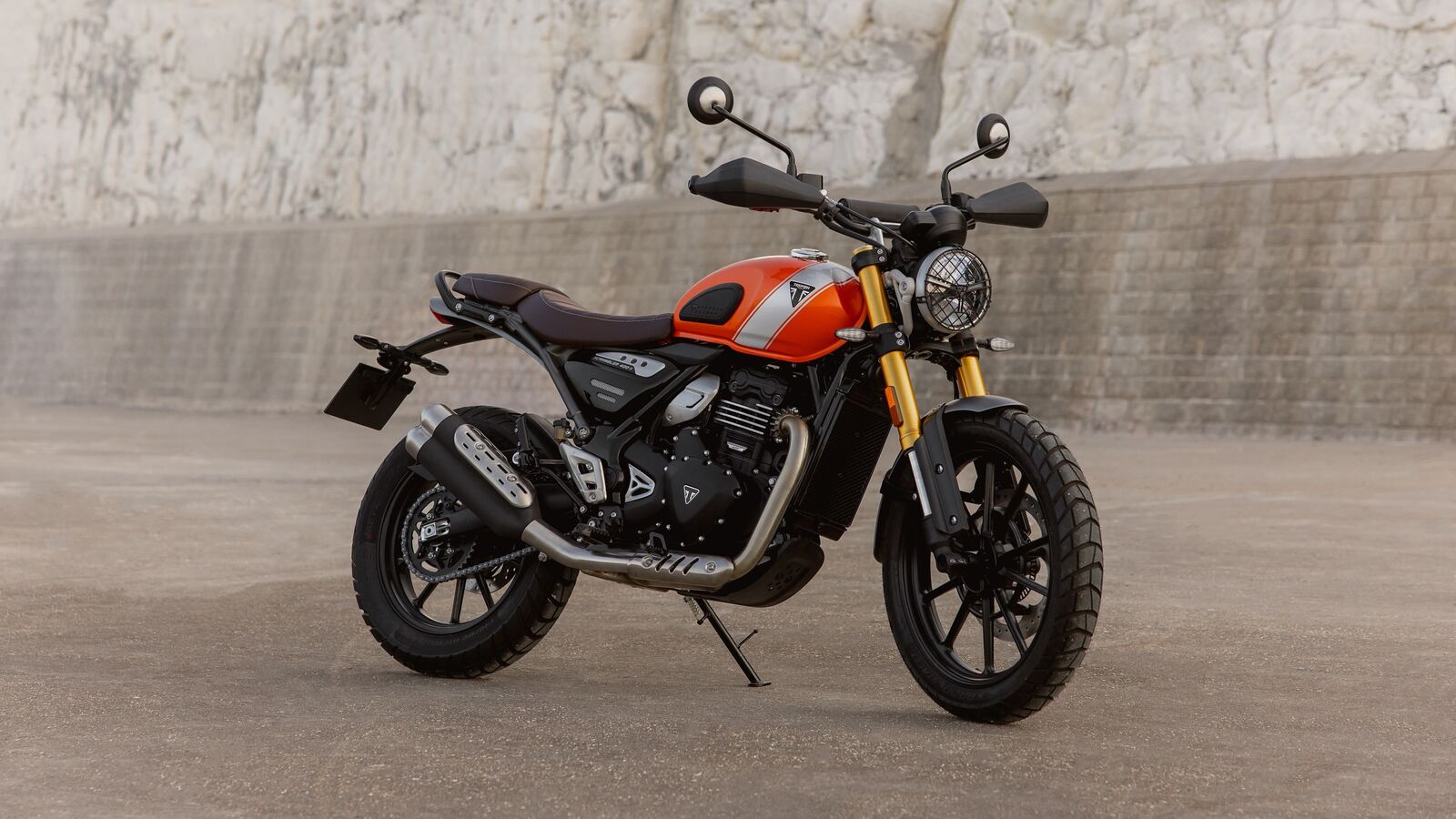 2026 Triumph Scrambler 400 X revealed in a new colour for Europe