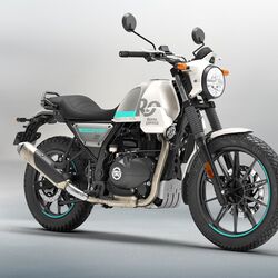 The new Scram 440 by Royal Enfield has similar styling to its predecessor and is offered in new colours as well.