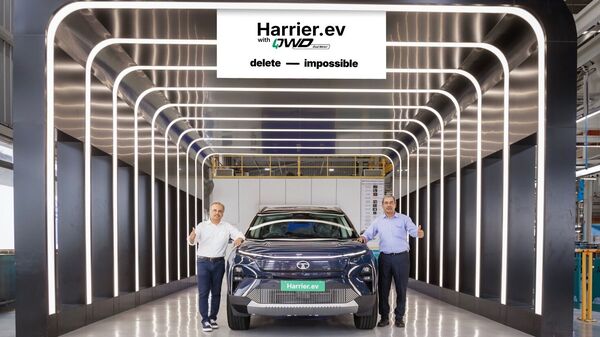 Tata Harrier EV Roll Out