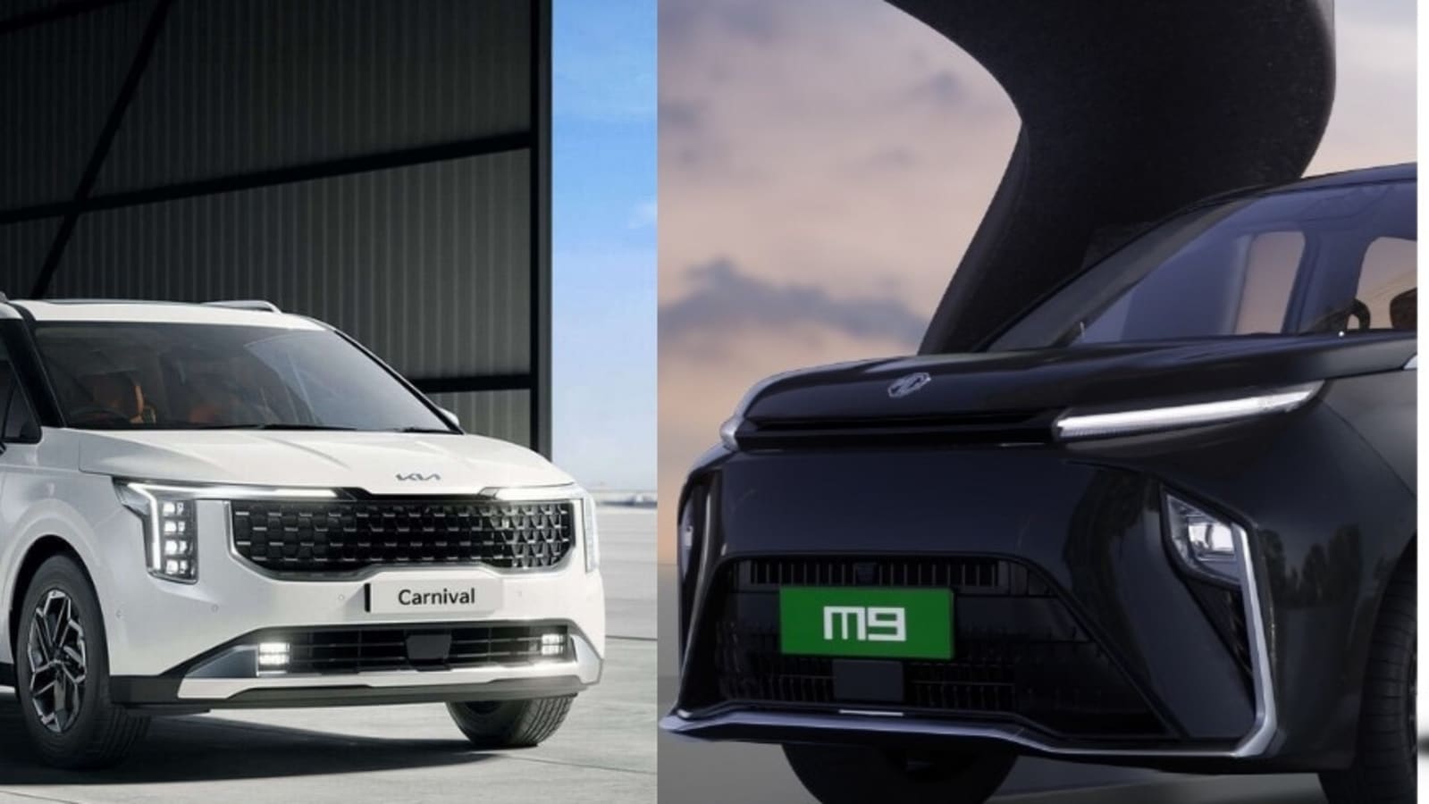 MG M9 vs Kia Carnival: Which premium MPV would you like to be chauffeured in MG M9 vs Kia Carnival: Which premium MPV would you like to be chauffeured in