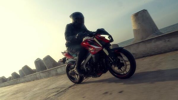 Because of the mechanical upgrades, the top speed of the Pulsar NS400Z has gone up from 150 kmph to 157 kmph.