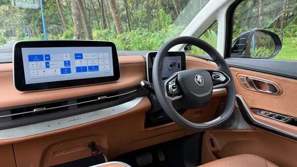 The quality of the materials used inside the cabin is really good. However, I am not a fan of the buttons on the steering wheel and the touch sensitive climate control.
