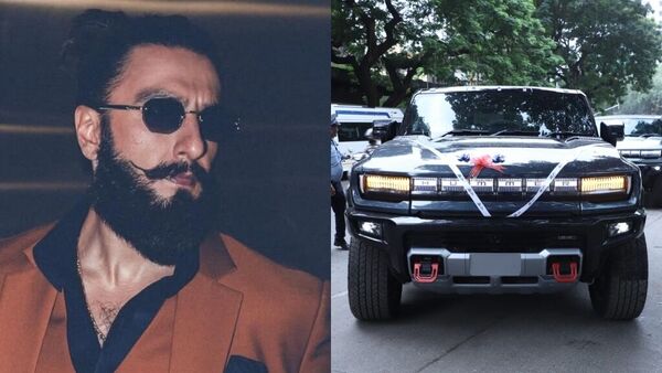 Ranveer Singh GMC Hummer EV 3X