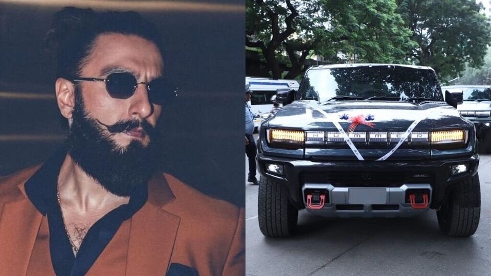 Ranveer Singh GMC Hummer EV 3X