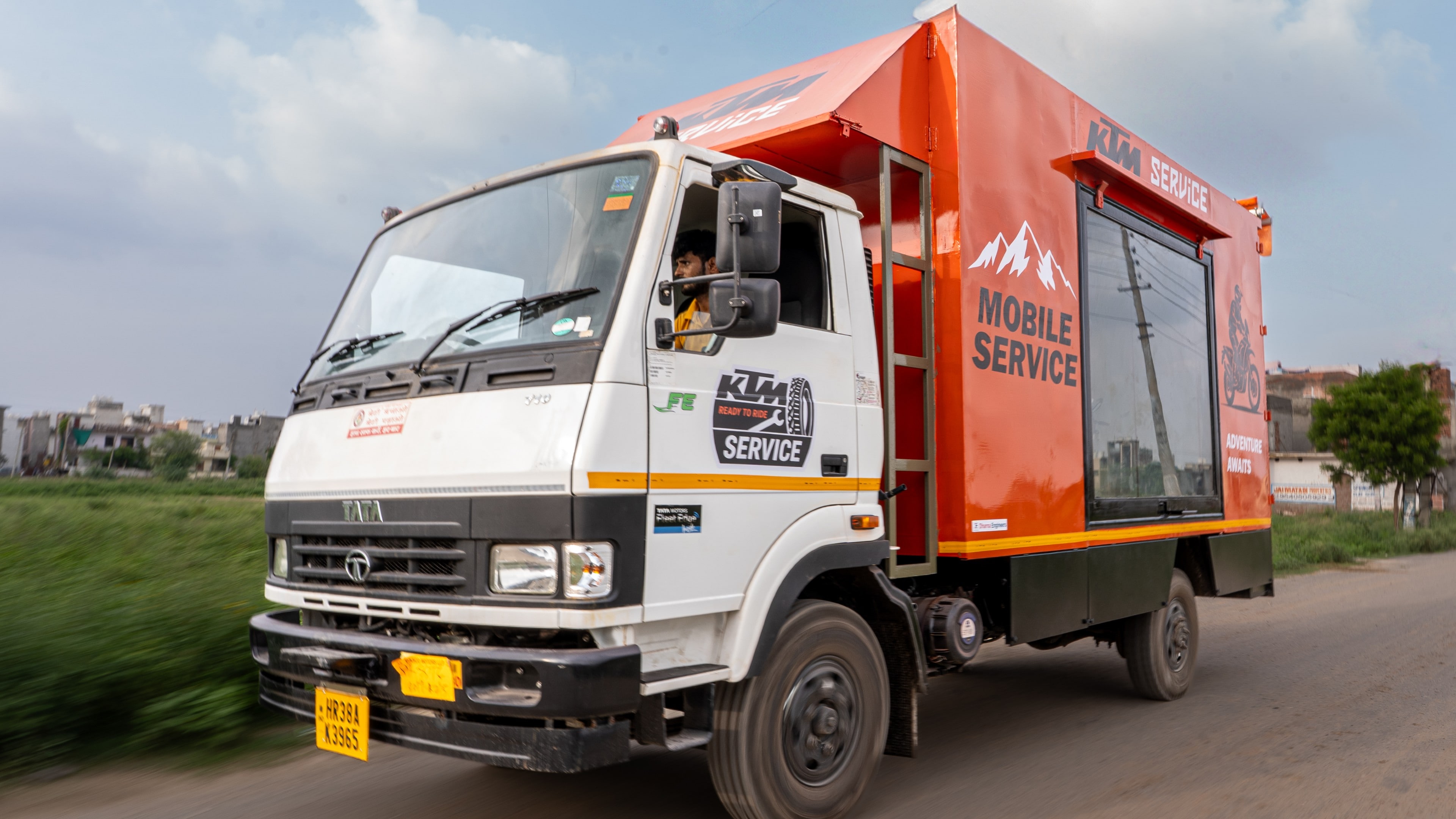 The Service on Wheels initiative ensures customers have timely access to repairs, spares, and backup wherever required KTM Service On Wheels