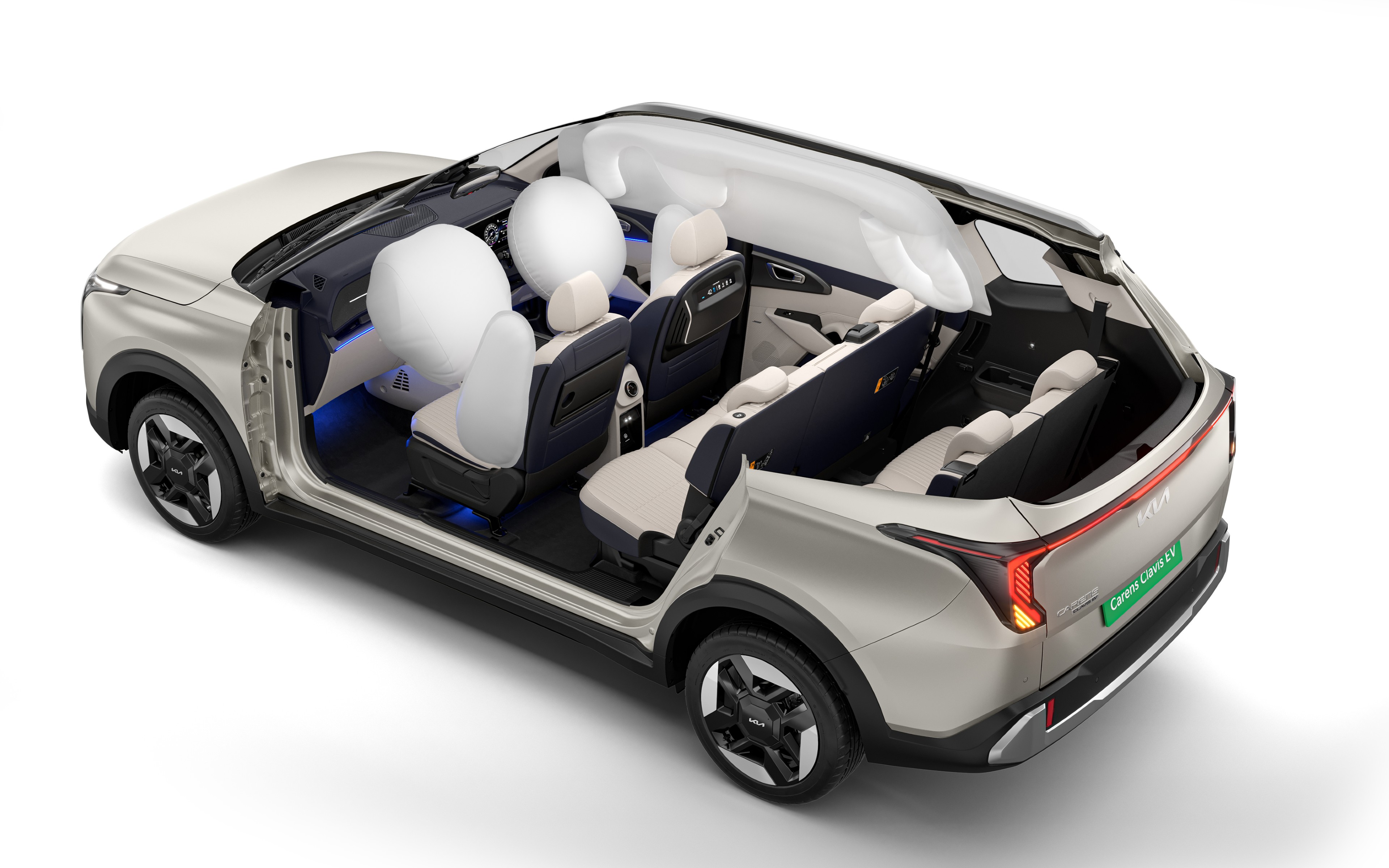 Bookings for the new Kia Carens Clavis EV open on July 22, 2025 Kia Carens Clavis EV