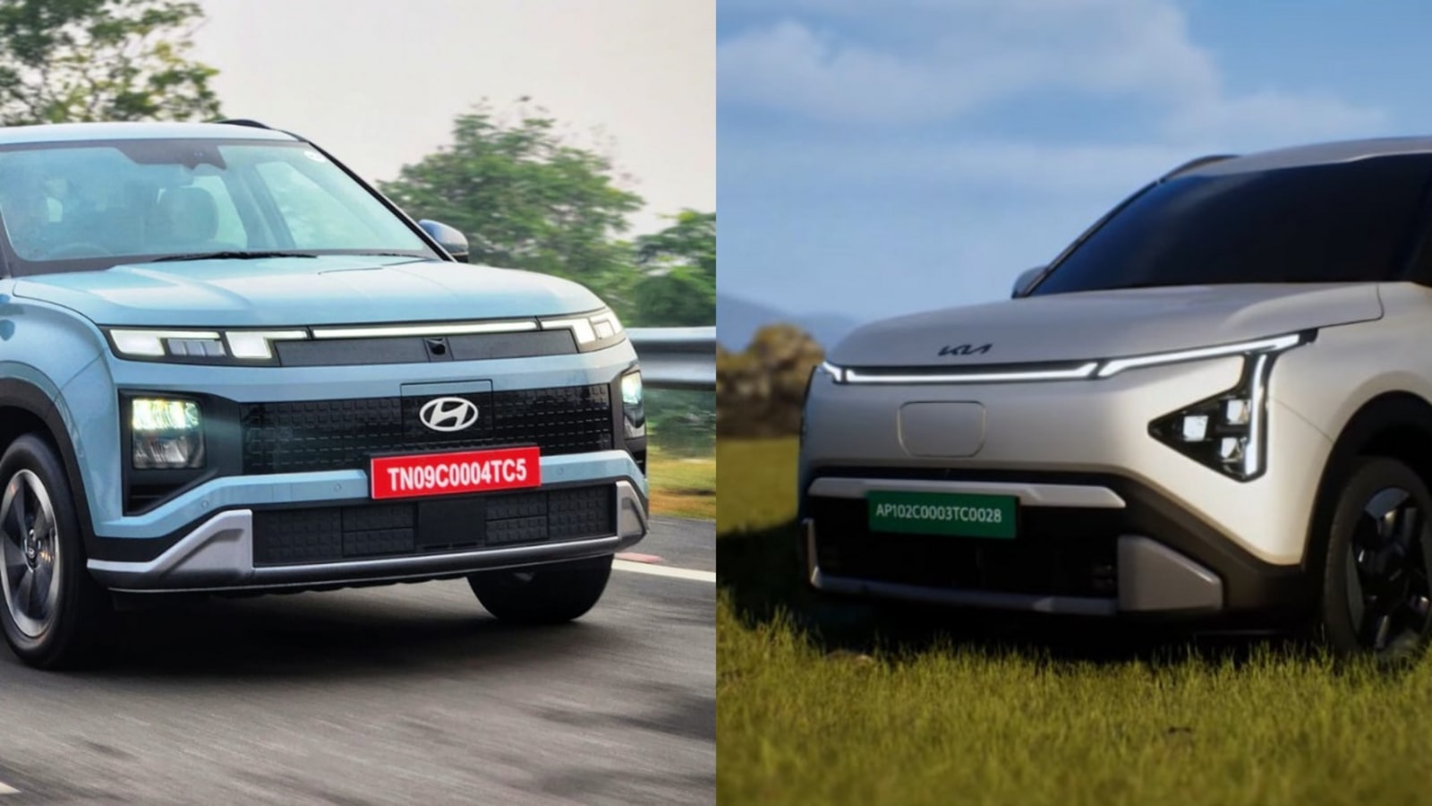 Kia Carens Clavis EV vs Hyundai Creta Electric: Which Korean electric vehicle will you pick