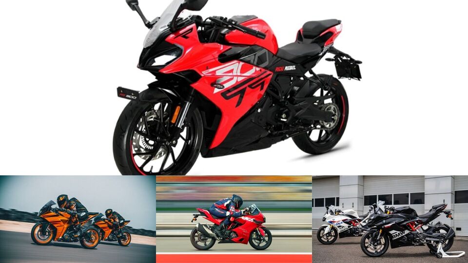 Keeway RR 300 vs rivals