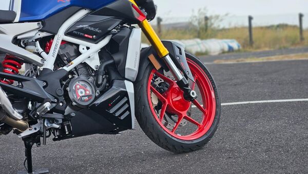 Braking duties are done by a disc in the front as well as at the rear. There is dual-channel ABS on offer along with cornering function with the BTO kit.