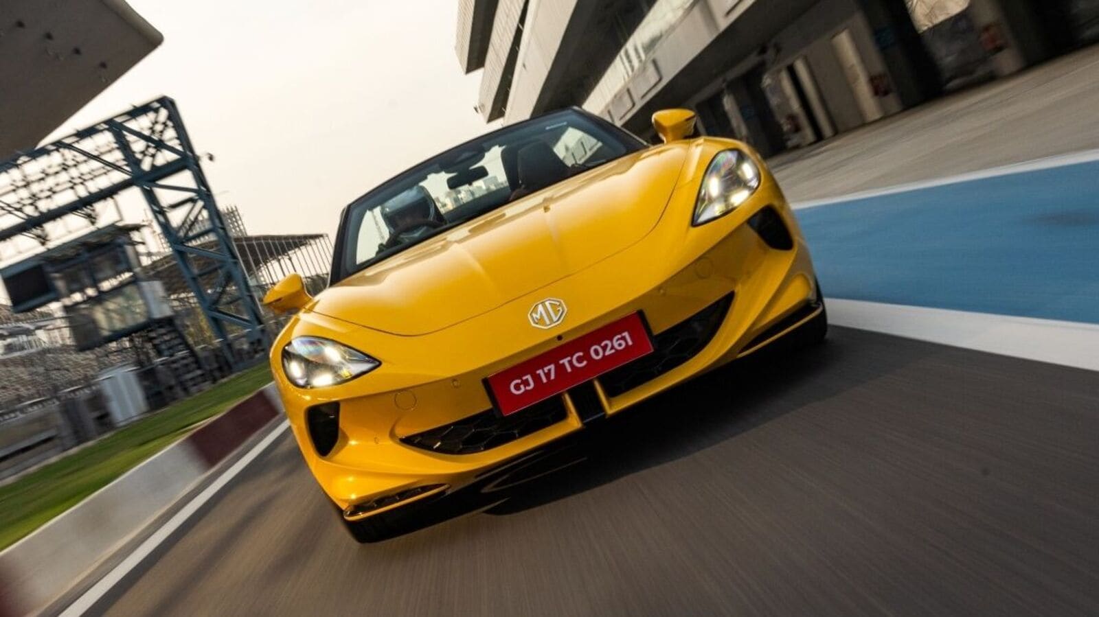 MG Cyberster launched starting at ₹72.49 lakh. Take a look at the electric roadster