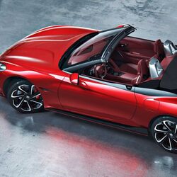 The all-electric MG Cyberster convertible could have dual electric motors and is the first of its kind since the Tesla Roadster.