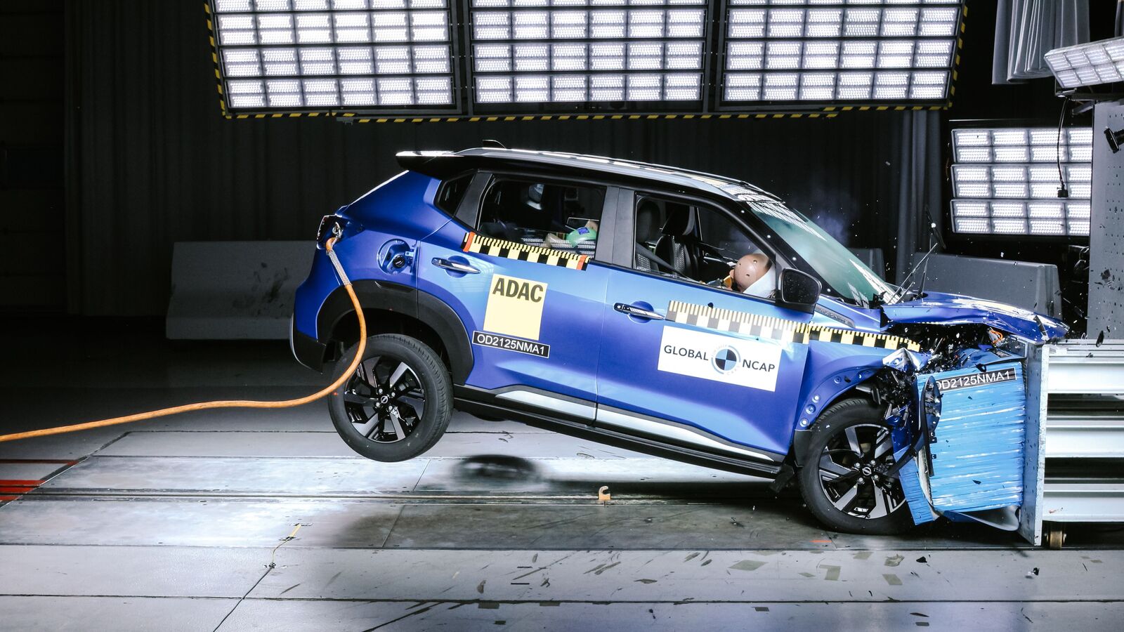 Nissan Magnite scores 5 stars in GNCAP crash test: Top 5 safety features it gets Nissan Magnite scores 5 stars in GNCAP crash test: Top 5 safety features it gets