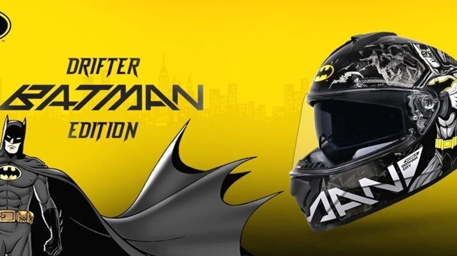 Are you a fan of Batman? Studds has a new helmet for you