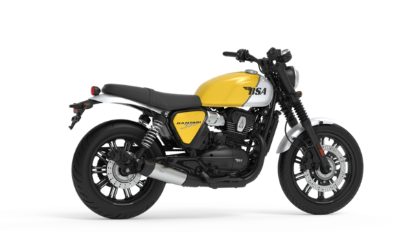 BSA Bantam 350 in Victor Yellow colour scheme.