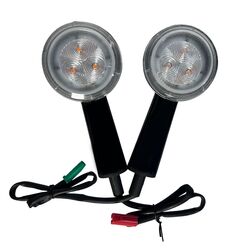 The new LED blinkers from Uno Minda enhance Royal Enfield motorcycles with better visibility and a retro design.