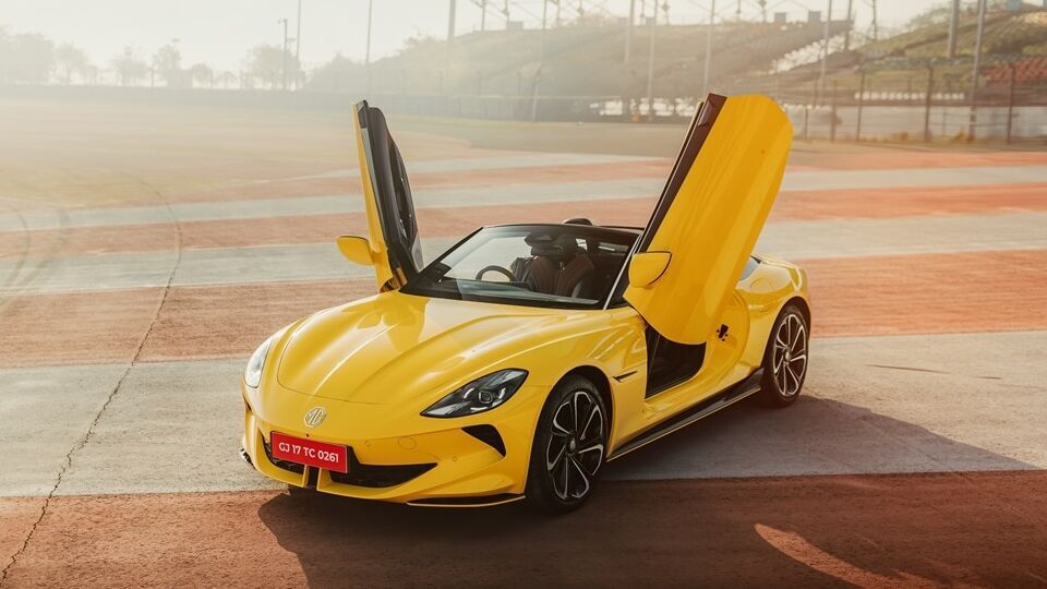 Cyberster launches with silent, neck-snapping urgency — acceleration firmly in supercar territory.