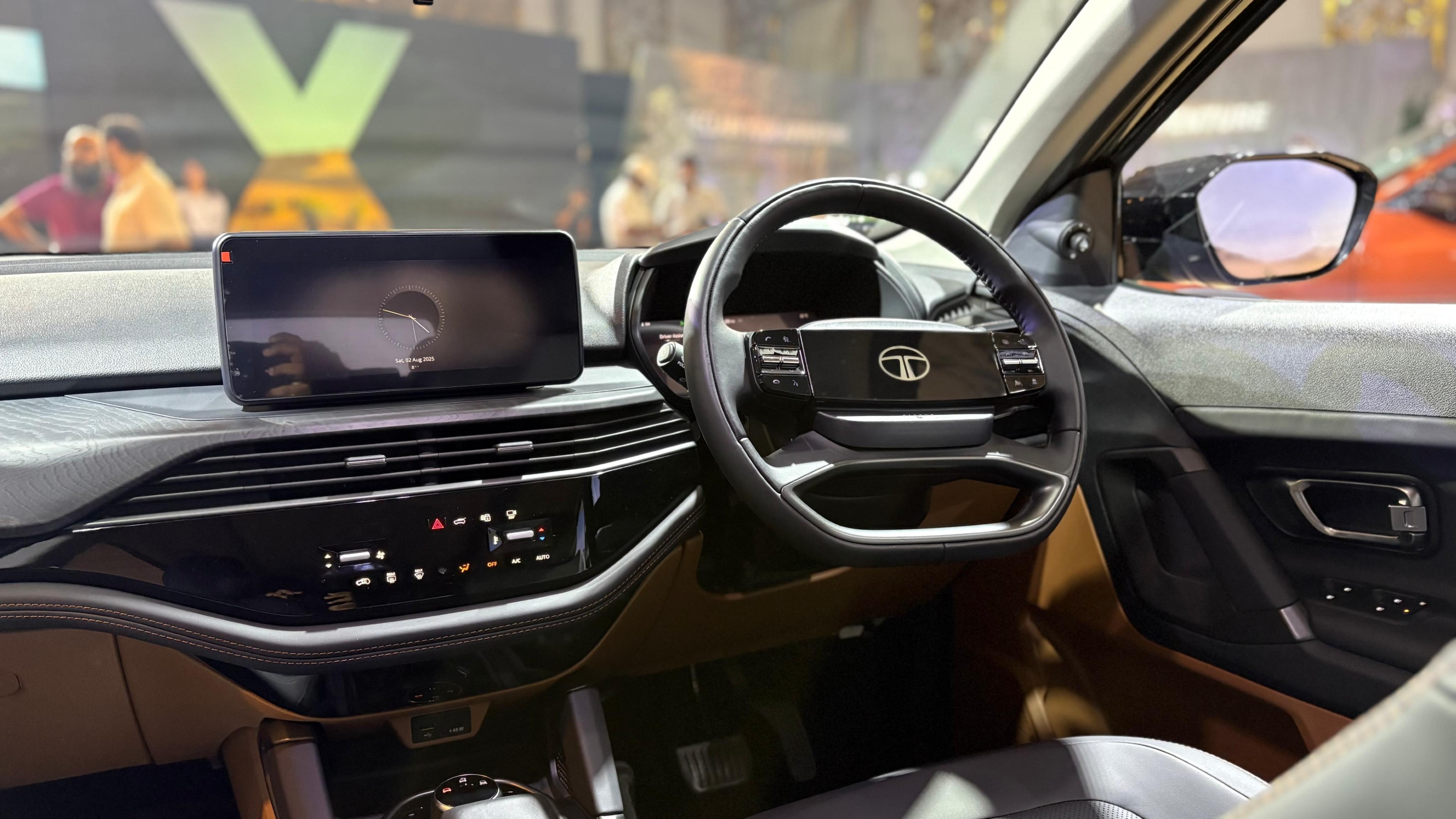 The Tata Harrier Adventure X gets the 10.25-inch touchscreen infotainment system and digital console, along with Terrain Response, drive modes, and a mono-shifter Tata Harrier Adventure X
