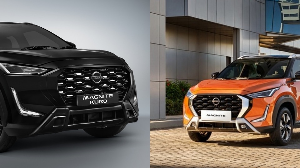 Nissan Magnite Kuro Edition vs Magnite