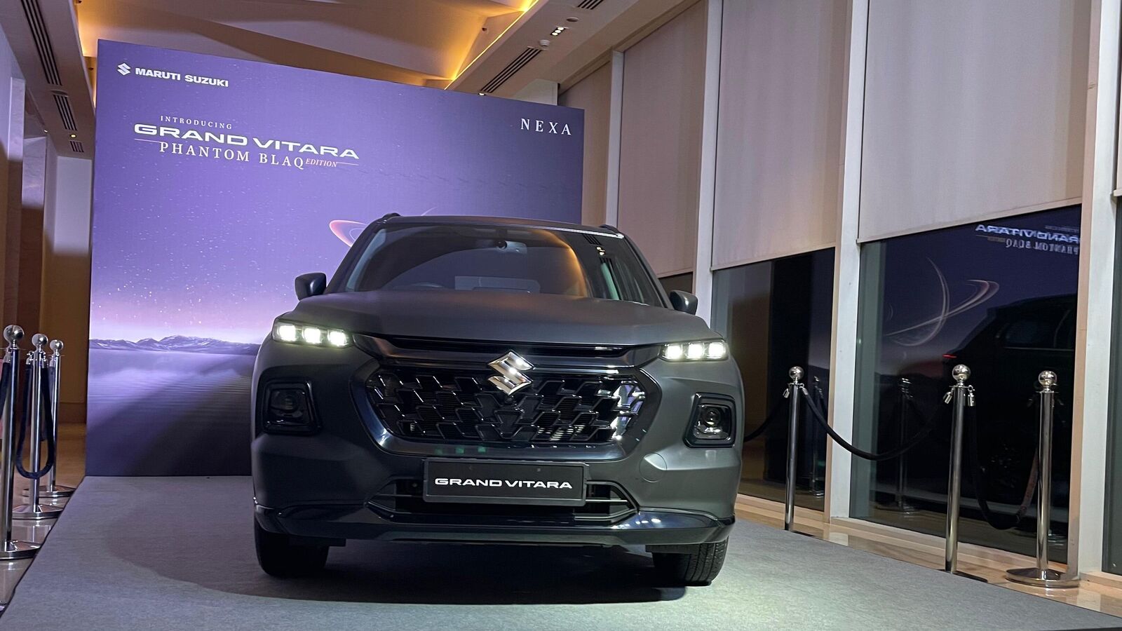 Maruti Suzuki Grand Vitara Phantom Blaq Edition unveiled to mark 10 years of Nexa Maruti Suzuki Grand Vitara Phantom Blaq Edition unveiled to mark 10 years of Nexa