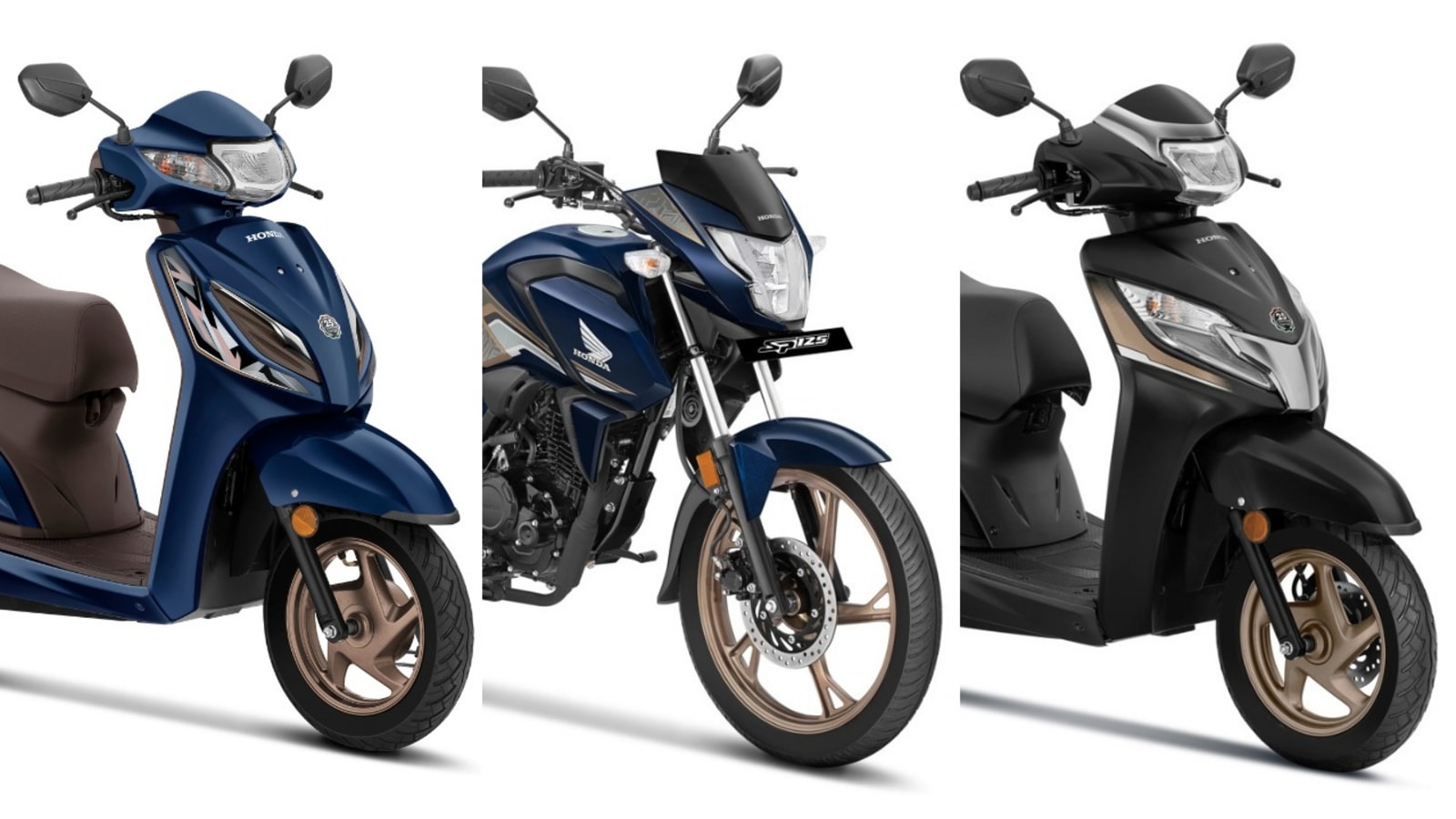 Honda Activa 110, Activa 125, SP125 25 years old anniversary version