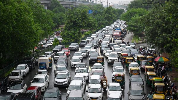 Delhi traffic