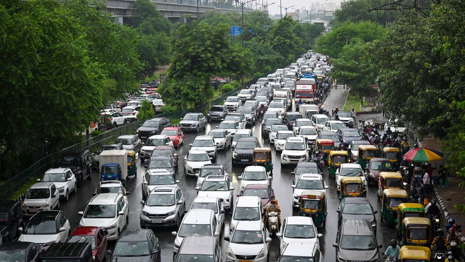 Delhi traffic