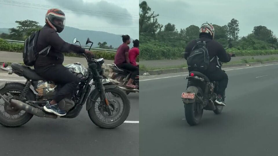 2025 Yezdi Adventure spy shots