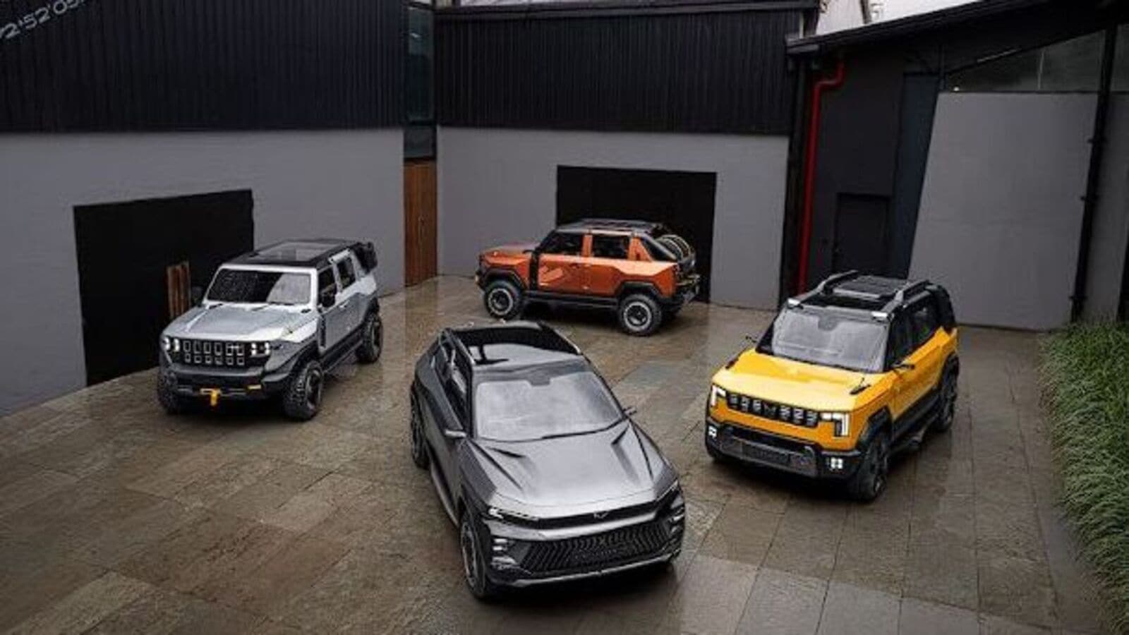 Mahindra unveils 4 new concept SUVs: Key highlights