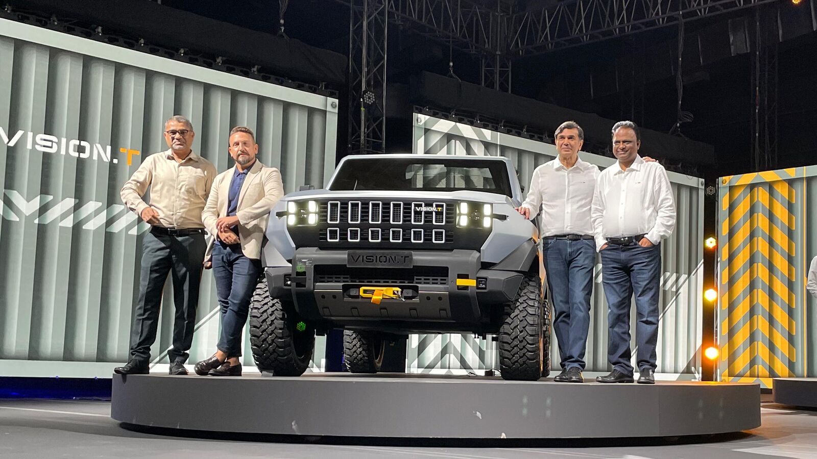 Mahindra Vision.T and Vision.SXT concepts unveiled based on new NU_IQ platform