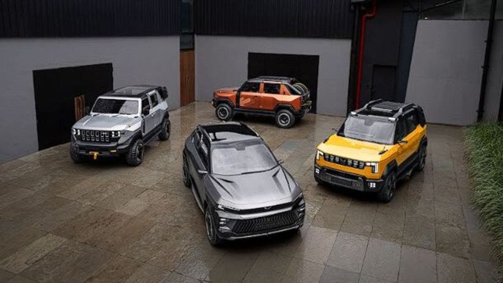 Auto recap, August 15: Mahindra unveils 4 new concepts, Maruti e-Vitara production date revealed