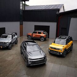 Mahindra unveiled four new concepts based on their new NU IQ platform.