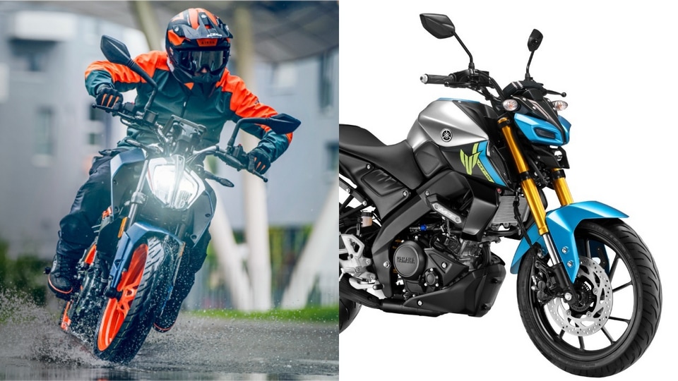 KTM 160 Duke vs Yamaha MT-15