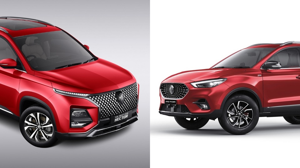 MG Hector and Astor