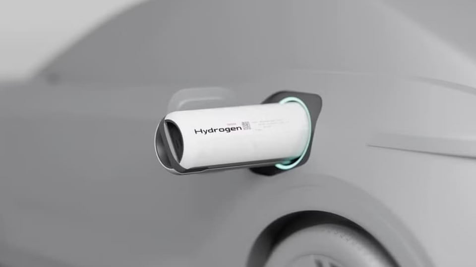 Toyota hydrogen cartridge