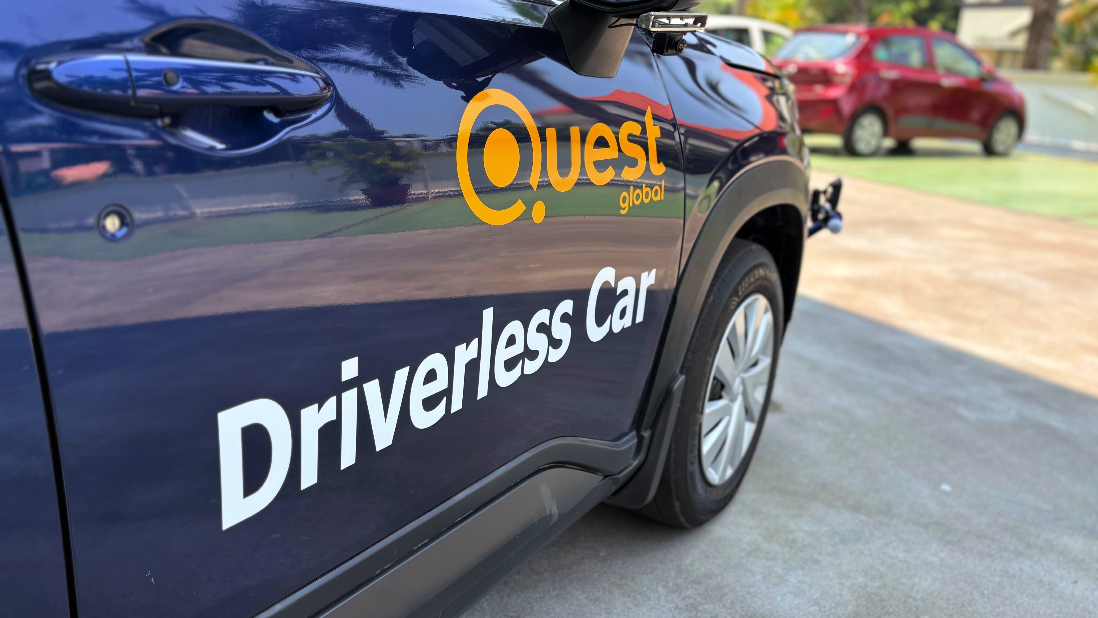 QUAD stands for Quest Global Autonomous Driving and builds on the Level 2 (L2) tech currently seen on ADAS-equipped vehicles Quest Global QUAD Prototype