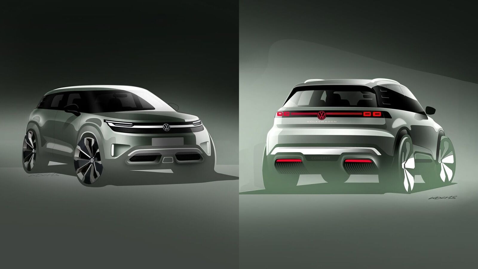 Is this the electric Polo? Volkswagen ID.2 concept previewed ahead of IAA Mobility 2025