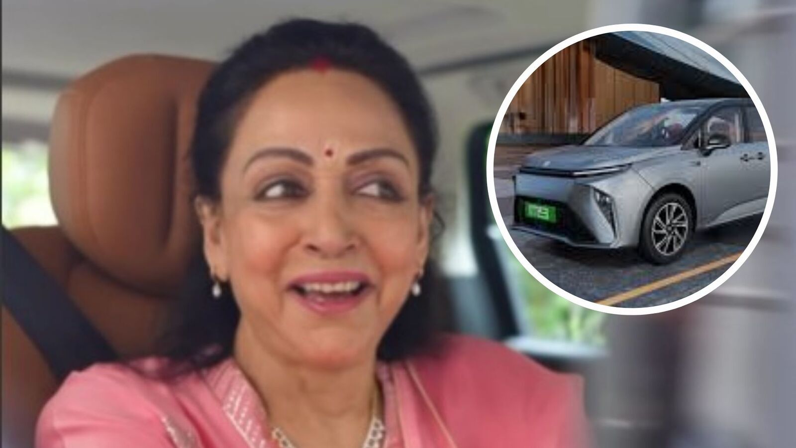 Hema Malini adds the MG M9 luxury EV MPV to her garage