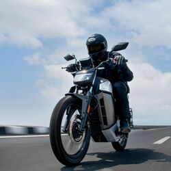 The Ola Roadster X is an electric motorbike recently launched in India.