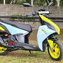 TVS Ntorq 150 is one radical looking scooter that will surelly turn heads.