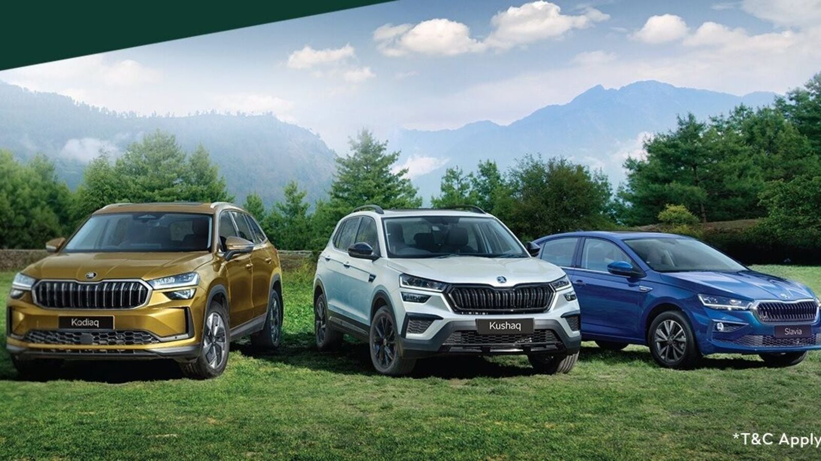 Skoda announces limited-period offers across Kushaq, Slavia and Kodiaq