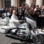 Pope Leo XIV blessed the BMW R 18 Transcontinental for charity.